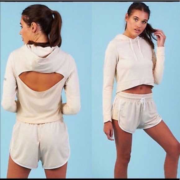 Nikki Blackketter x Gymshark crop hoodie RARE - Picture 1 of 9